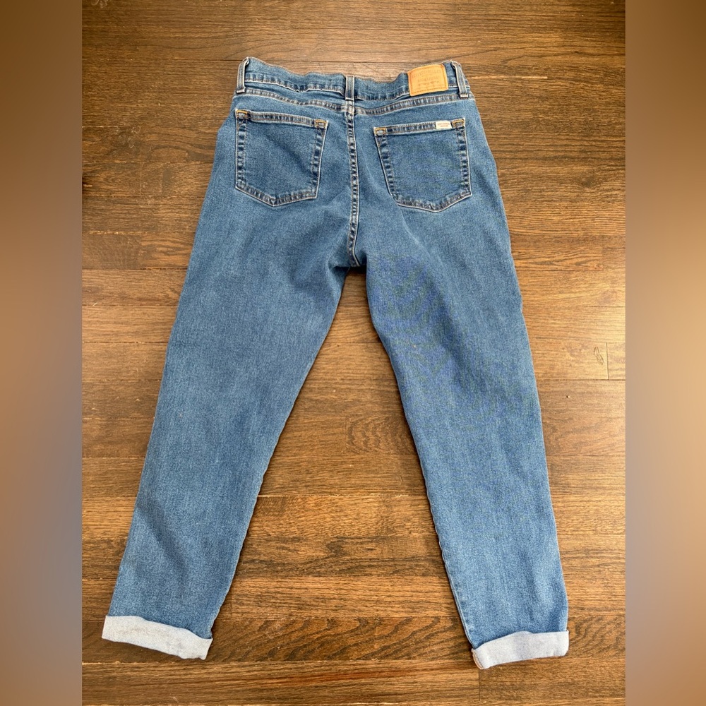 Levi's Women's Straight Leg Blue Jeans - Picture 2 of 4